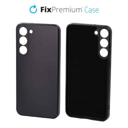 FixPremium - Puzdro Rubber pre Samsung Galaxy S23 Plus, čierna