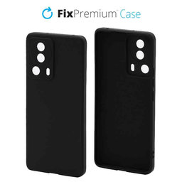 FixPremium - Puzdro Rubber pre Xiaomi 13 Lite, čierna