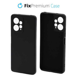 FixPremium - Puzdro Rubber pre Xiaomi Redmi Note 12, čierna