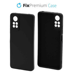 FixPremium - Puzdro Rubber pre Xiaomi Redmi Note 12 Pro, čierna