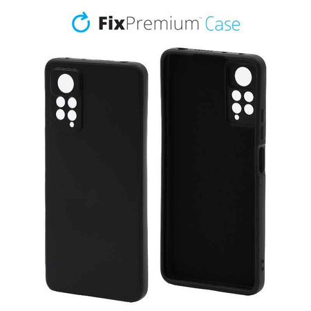 FixPremium - Puzdro Rubber pre Xiaomi Redmi Note 11 Pro, čierna