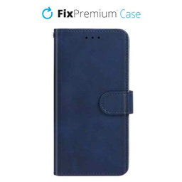 FixPremium - Puzdro Book Wallet pre Samsung Galaxy S22, modrá