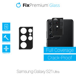 FixPremium Glass - Tvrdené Sklo zadnej kamery pre Samsung Galaxy S21 Ultra