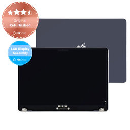 Apple MacBook Air 13" M2 A2681 (2022) - LCD Displej + Predné Sklo + Kryt (Midnight) Original Refurbished