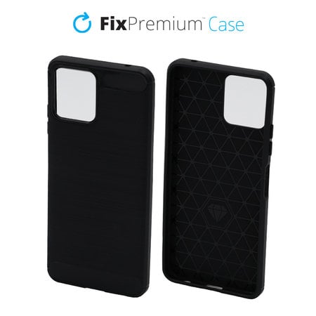 FixPremium - Puzdro Rubber pre T Phone 5G / REVVL 6, čierna