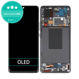 Xiaomi 12 Pro 2201122C 2201122G - LCD Displej + Dotykové Sklo + Rám (Black) OLED