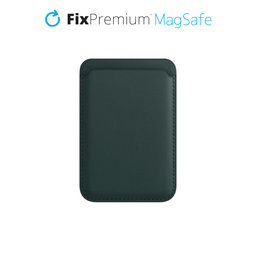 FixPremium - MagSafe Peňaženka, zelená