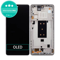 Xiaomi 11T, 11T Pro - LCD Displej + Dotykové Sklo + Rám (Moonlight White) OLED