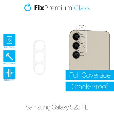 FixPremium Glass - Tvrdené Sklo zadnej kamery pre Samsung Galaxy S23 FE