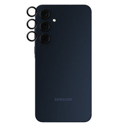 PanzerGlass - Ochranný Kryt Objektívu Fotoaparátu Hoops pre Samsung Galaxy A55, čierna