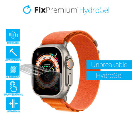 FixPremium - Unbreakable Screen Protector pre Apple Watch Ultra (49mm)