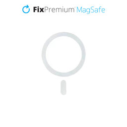 FixPremium - Magnet pre MagSafe Pro, strieborná