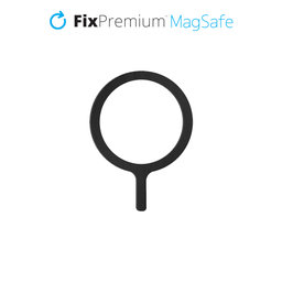 FixPremium - Magnet pre MagSafe Ultra, čierna