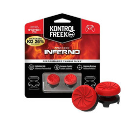 Kontrol Freek - Inferno (Orange) Nintendo Switch Pro Extended Controller Grip Caps