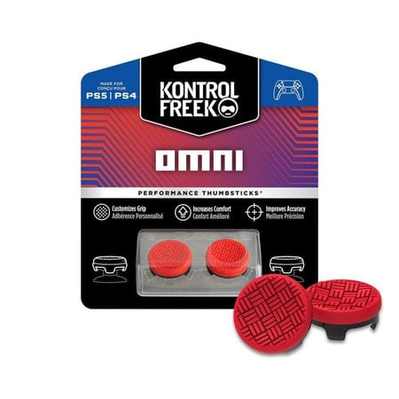 Kontrol Freek - Omni (Red) PS4/PS5 Extended Controller Grip Caps