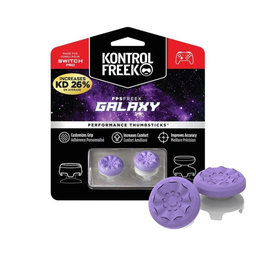 Kontrol Freek - Freek Galaxy (Purple) Nintendo Switch Pro Extended Controller Grip Caps