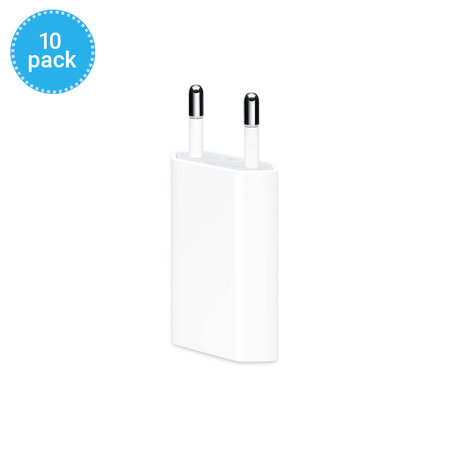 Apple - 5W USB Nabíjací Adaptér - MGN13ZM/A (10 Pack)