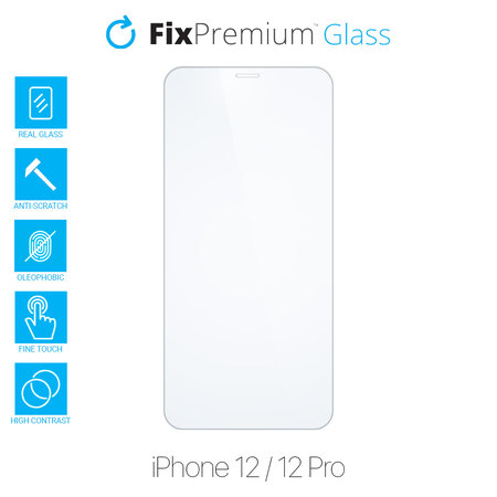 FixPremium Glass - Tvrdené Sklo pre iPhone 12 a 12 Pro
