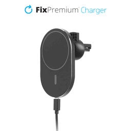 FixPremium - Autonabíjačka s MagSafe V2, čierna
