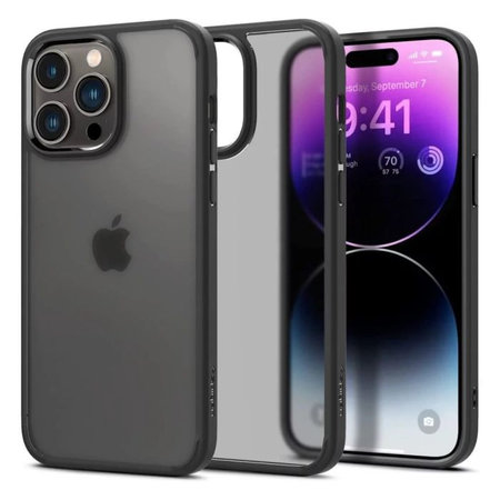 Spigen - Puzdro Ultra Hybrid pre iPhone 14 Pro Max, Frost Black