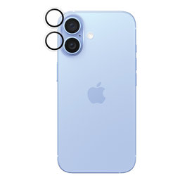 PanzerGlass - Ochranný Kryt Objektívu Fotoaparátu Hoops pre iPhone 16 a 16 Plus, transparentná