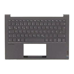 Lenovo ThinkBook 13X ITG - Kryt C (Armrest) + Klávesnica DE (Slate Grey) - 77034096 Genuine Service Pack