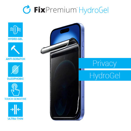 FixPremium - Privacy Screen Protector pre Apple iPhone 16 Plus