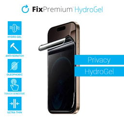 FixPremium - Privacy Screen Protector pre Apple iPhone 16 Pro