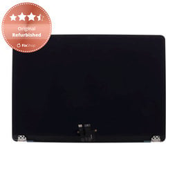 Apple MacBook Air 15" M2 A2941 (2023), M3 A3114 (2024) - LCD Displej + Predné Sklo + Kryt (Midnight) Original Refurbished