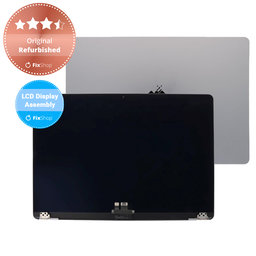 Apple MacBook Air 15" M2 A2941 (2023), M3 A3114 (2024) - LCD Displej + Predné Sklo + Kryt (Space Gray) Original Refurbished