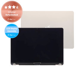 Apple MacBook Air 13" M3 A3113 (2024) - LCD Displej + Predné Sklo + Kryt (Starlight) Original Refurbished