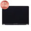 Apple MacBook Air 13" M3 A3113 (2024) - LCD Displej + Predné Sklo + Kryt (Midnight) Original Refurbished