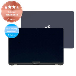 Apple MacBook Air 13" M3 A3113 (2024) - LCD Displej + Predné Sklo + Kryt (Midnight) Original Refurbished