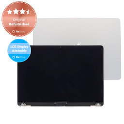 Apple MacBook Air 13" M3 A3113 (2024) - LCD Displej + Predné Sklo + Kryt (Silver) Original Refurbished