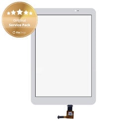 Huawei Mediapad T1 10 - Dotykové Sklo + Rám (White) - 02350GUR Genuine Service Pack