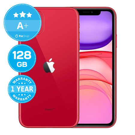 Apple iPhone 11 (PRODUCT)RED 128GB A+ Refurbished