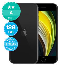 Apple iPhone SE (2nd Gen 2020) Black 128GB A Repasovaný