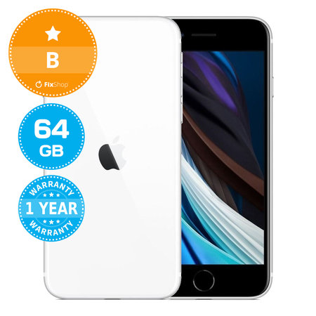 Apple iPhone SE (2nd Gen 2020) White 64GB B Repasovaný