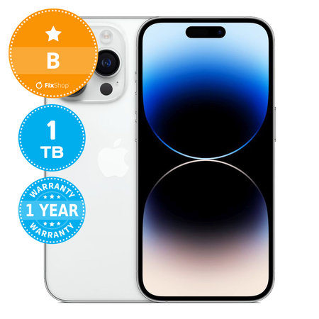 Apple iPhone 14 Pro Silver 1TB B Repasovaný