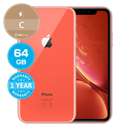 Apple iPhone XR Coral 64GB C Repasovaný