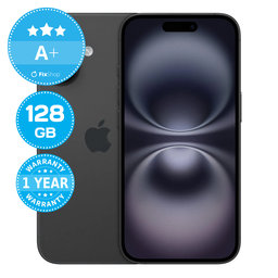 Apple iPhone 16 Black 128GB A+ Repasovaný