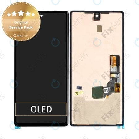 Google Pixel 7a - LCD Displej + Dotykové Sklo + Rám - G949-00364-00 Genuine Service Pack