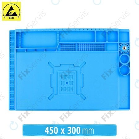 Sunshine SS-004E - ESD Antistatická Teplovzdorná Silikónová Podložka - 45 x 30cm