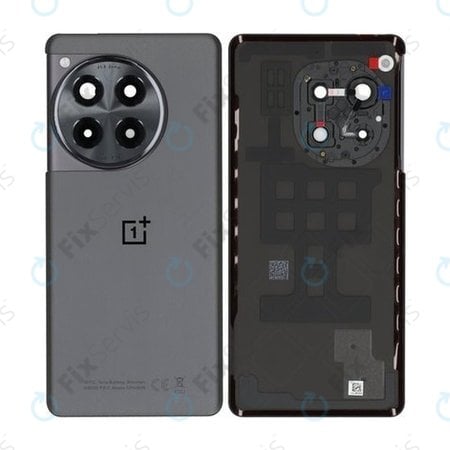 OnePlus 12R - Batériový Kryt (Iron Grey) - 621033000183 Genuine Service Pack