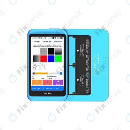JC V15 PM - Screen Tester MIPI + eDP (iOS/Android)