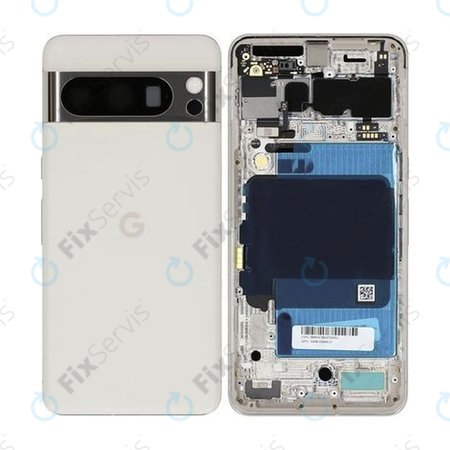 Google Pixel 8 Pro GC3VE G1MNW - Zadný Housing (Porcelain) - G949-00694-01 Genuine Service Pack