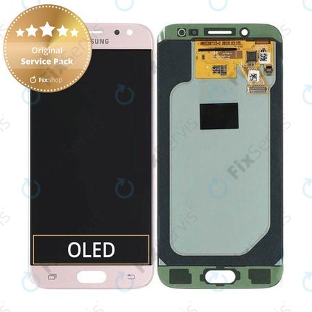 Samsung Galaxy J5 J530F (2017) - LCD Displej + Dotykové Sklo (Pink) - GH97-20738D, GH97-20880D Genuine Service Pack