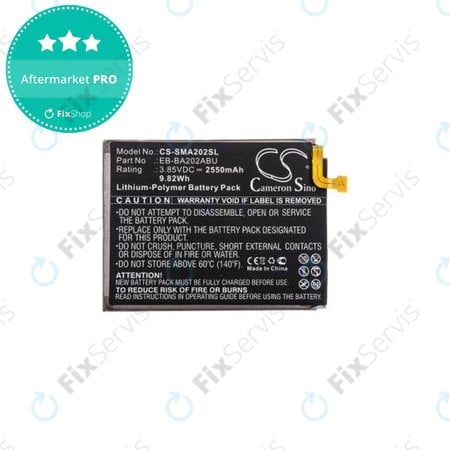 Samsung Galaxy A20e A202F - Batéria EB-BA202ABU 2950mAh HQ