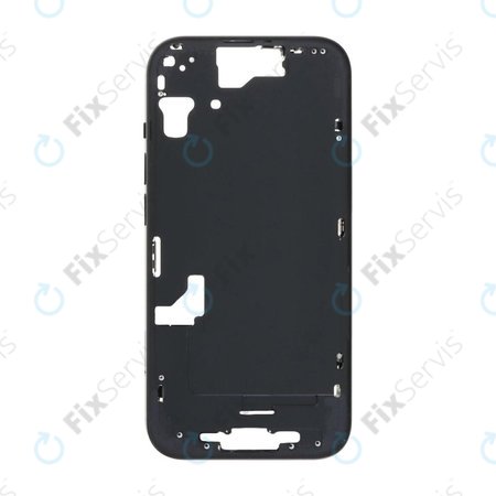 Apple iPhone 15 - Stredný Rám (Black)