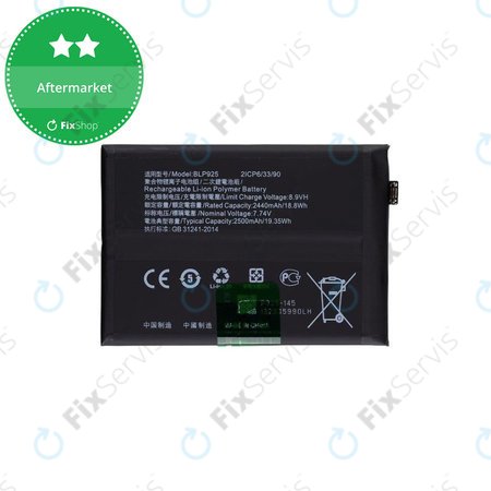 OnePlus Nord 3 CPH2491 - Batéria BLP925 5000mAh